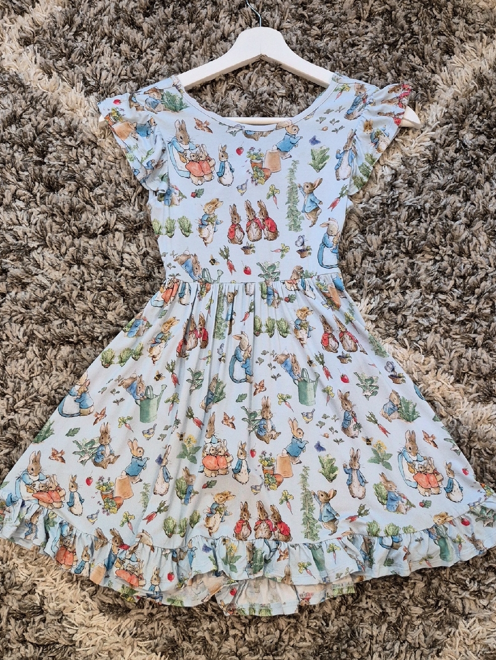Posh Peanut x Peter Rabbit Tie Back Dress